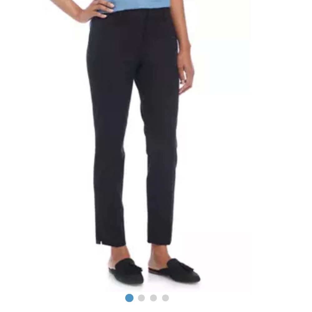 Crown and Ivy | Cary bi stretch ankle pants | black size 2